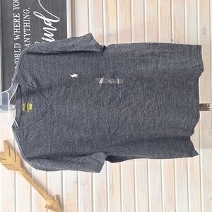 Brand new Ralph Lauren gray v neck t shirt